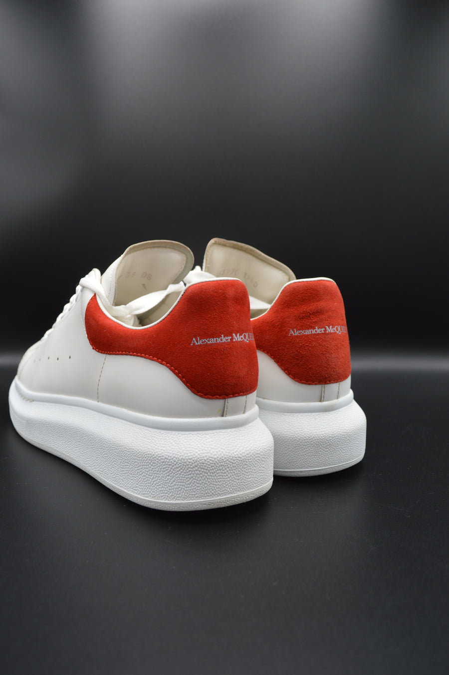 Alexander Mcqueen Oversize blanc/rouge - 39