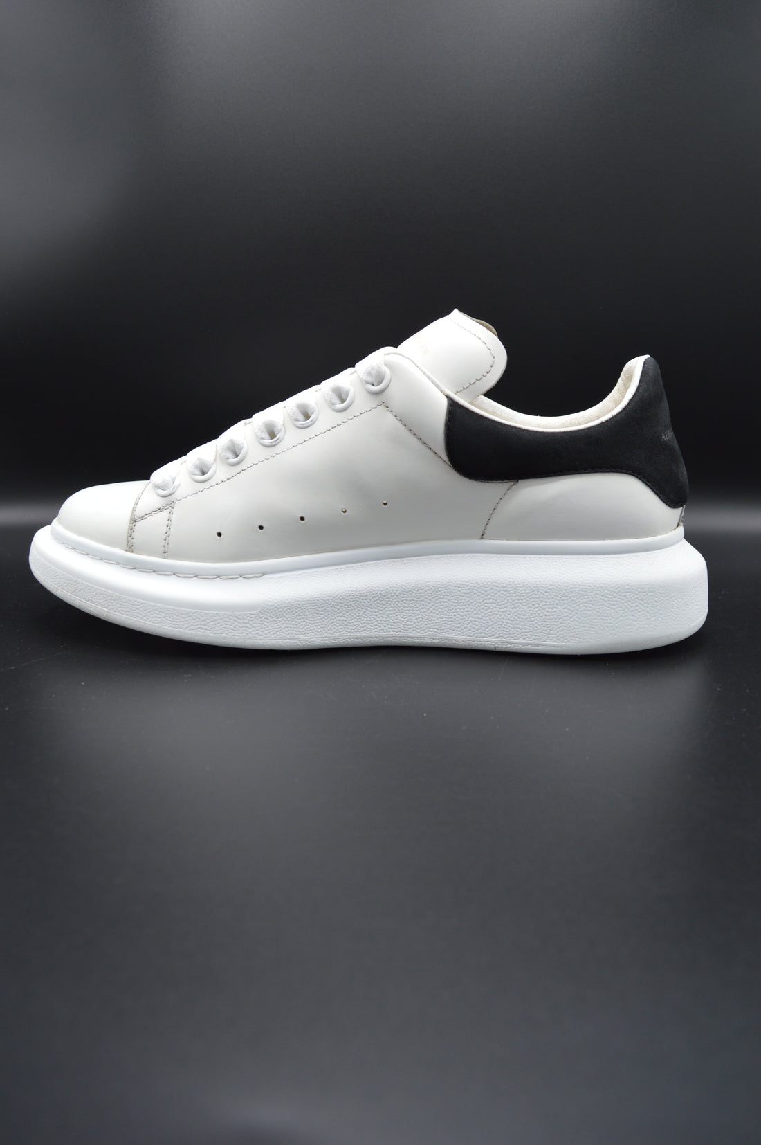 Alexander Mcqueen oversize blanc/noir - T40