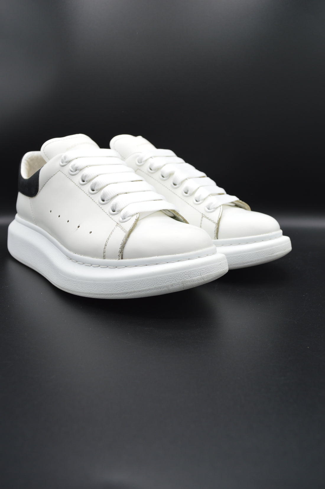 Alexander Mcqueen oversize blanc/noir - T40