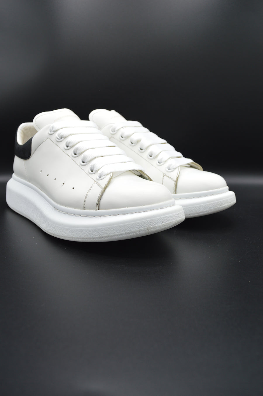 Alexander Mcqueen oversize blanc/noir - T40