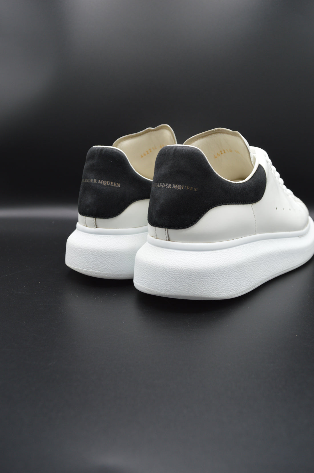 Alexander Mcqueen oversize blanc/noir - T40