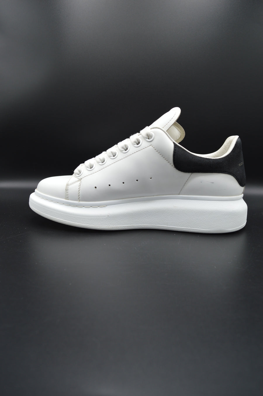 Alexander Mcqueen Oversize Blanc/noir - T39,5