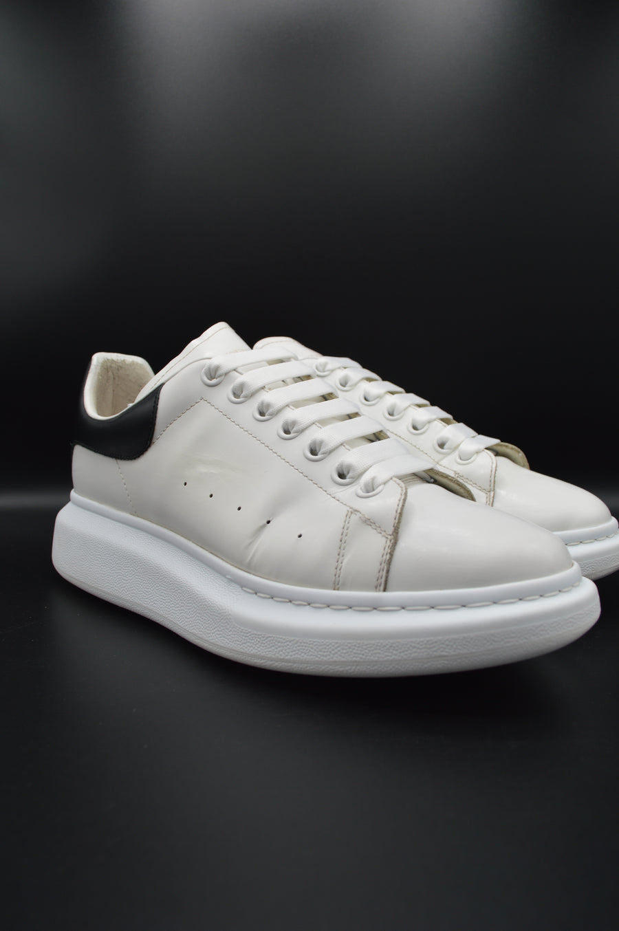 Alexander Mcqueen blanc/noir - T43