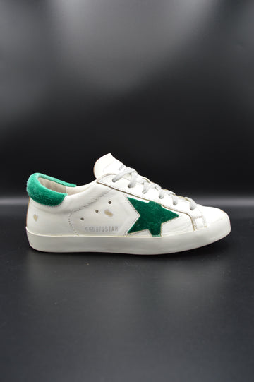 golden Goose Superstar blanc/vert - T37