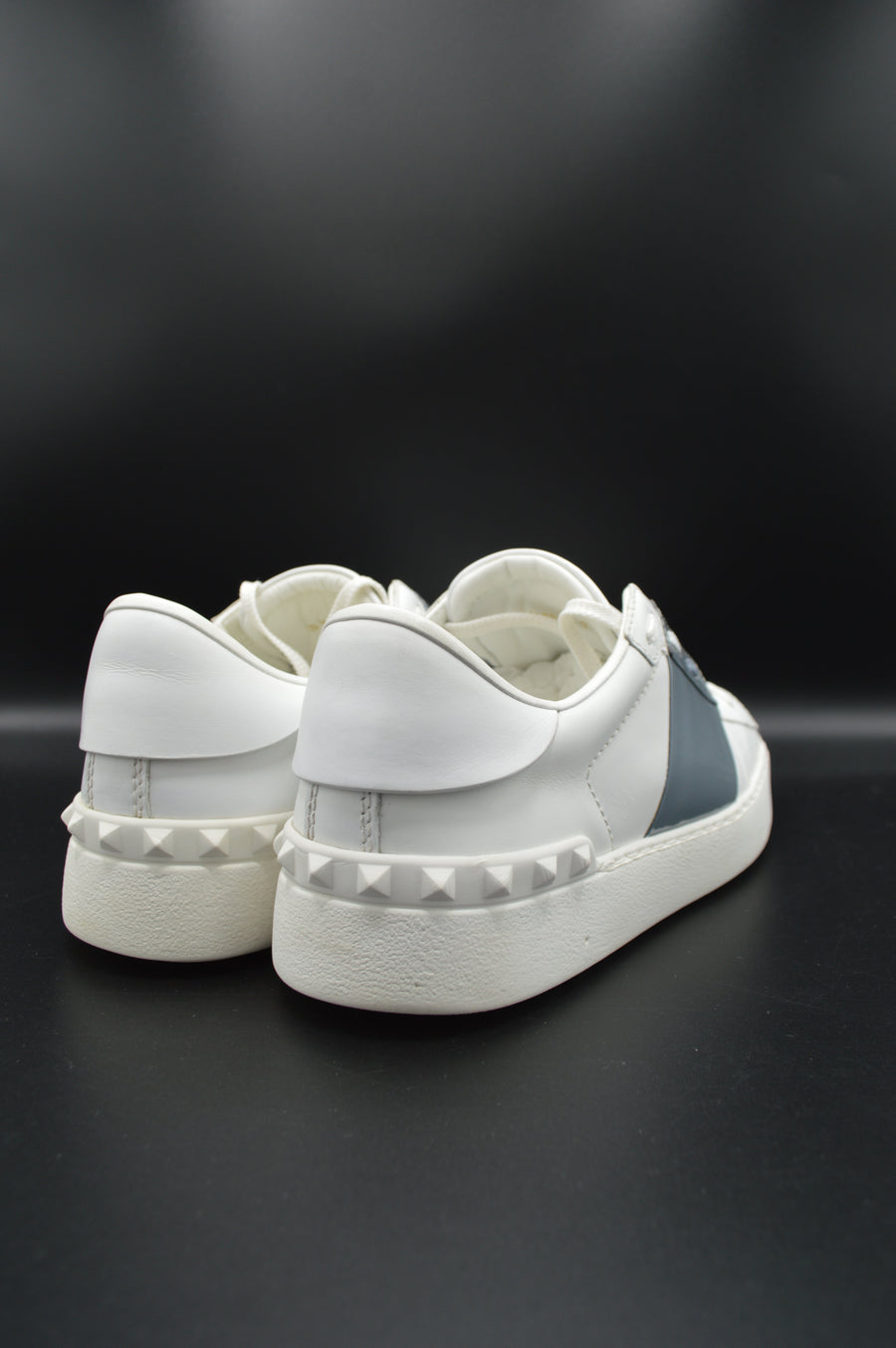 Valentino open blanc/bleu verni - T39