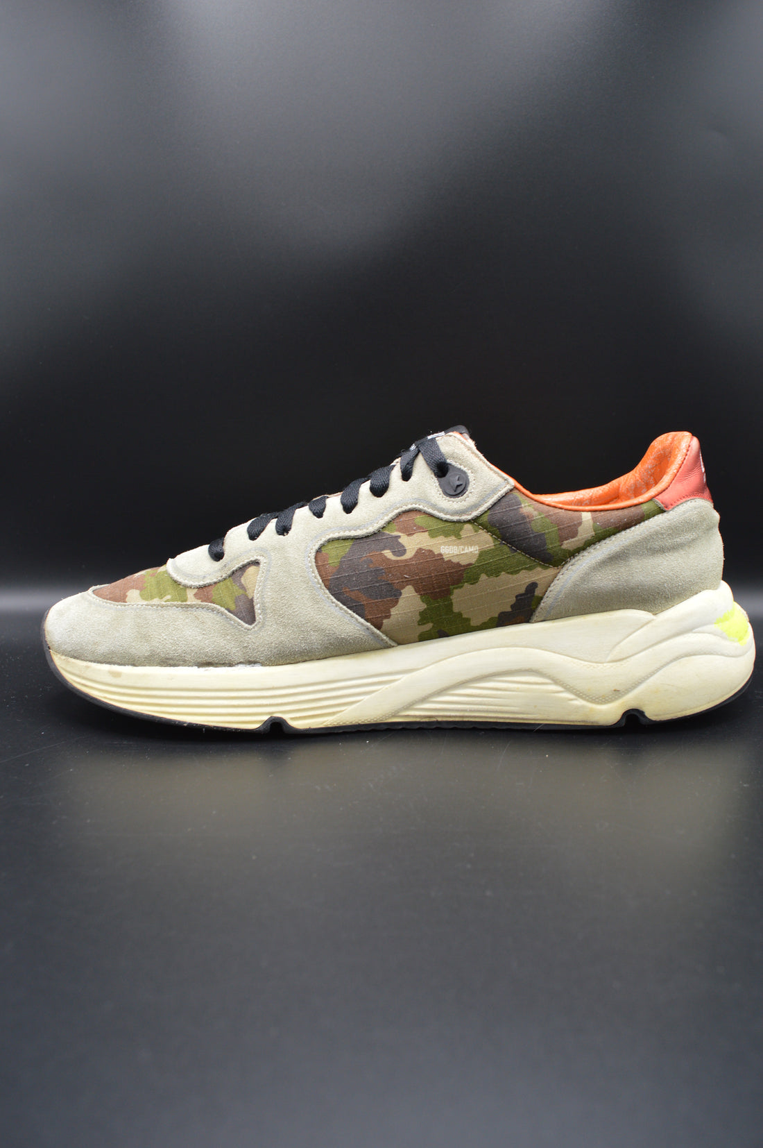 Golden Goose running sole camouflage/vert/jaune - T44