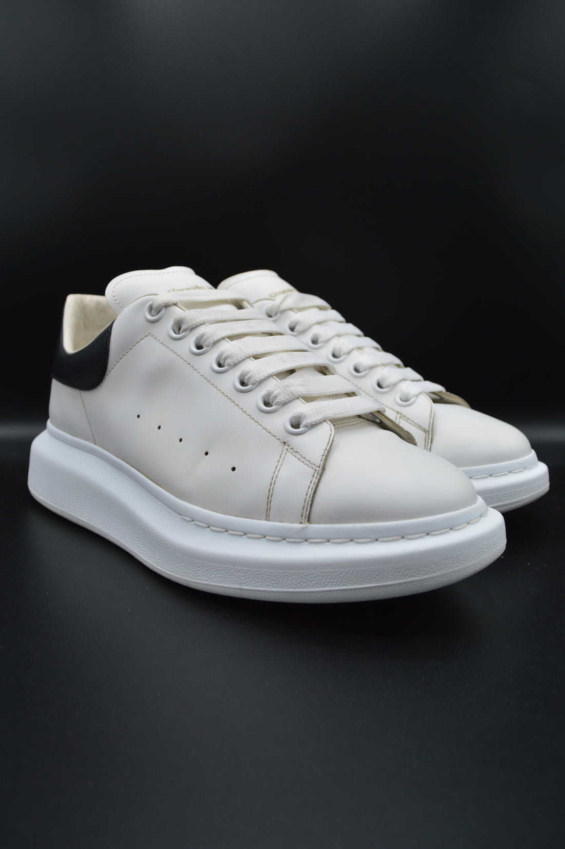 Alexander Mcqueen Oversize blanc/noir -T42