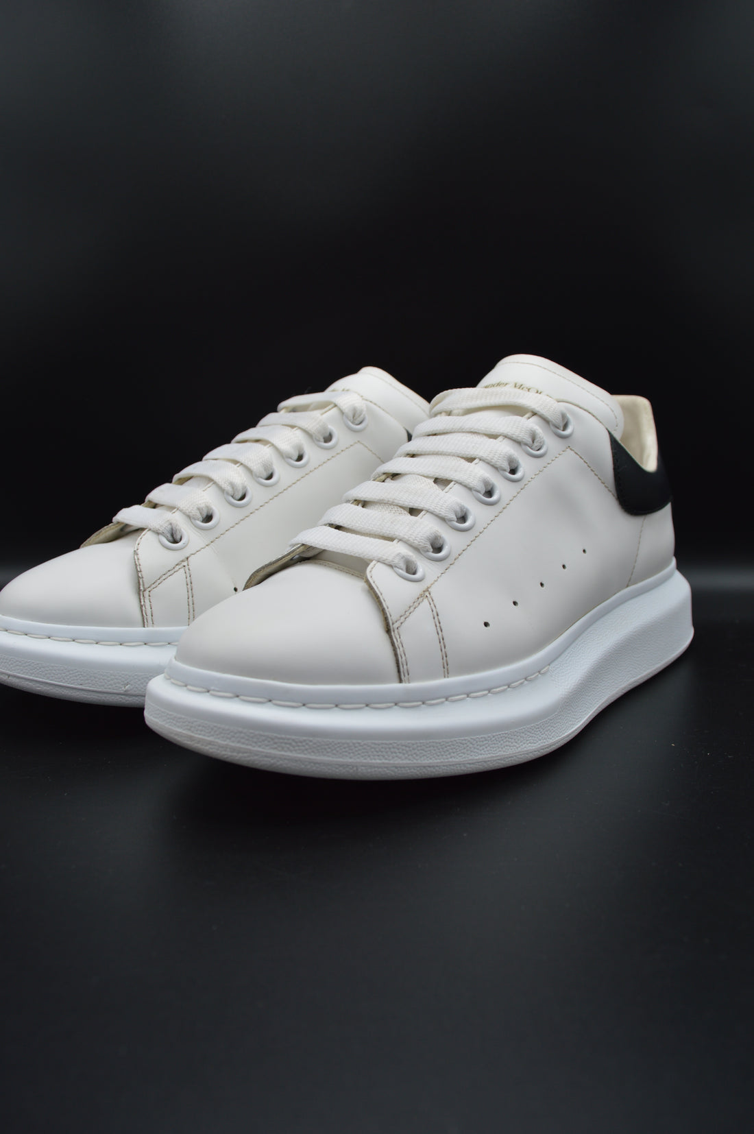 Alexander Mcqueen Oversize blanc/noir -T42