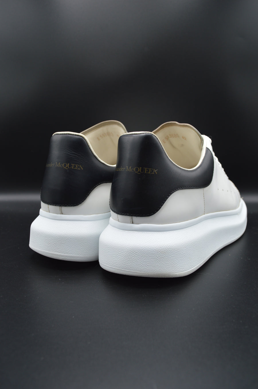 Alexander Mcqueen Oversize blanc/noir -T42