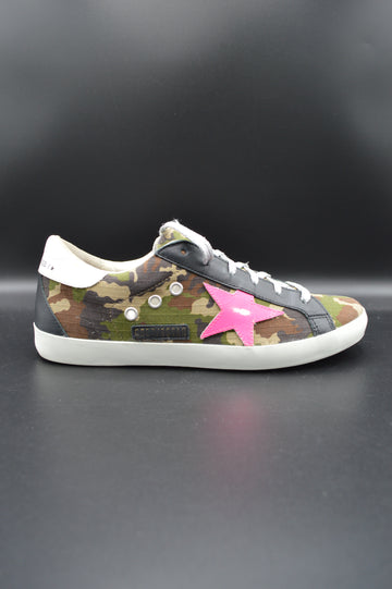 Golden Goose Superstar camouflage/fuschia - T38