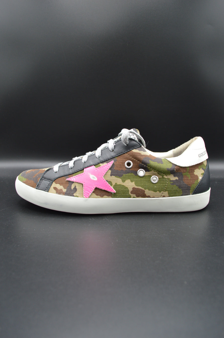 Golden Goose Superstar camouflage/fuschia - T38