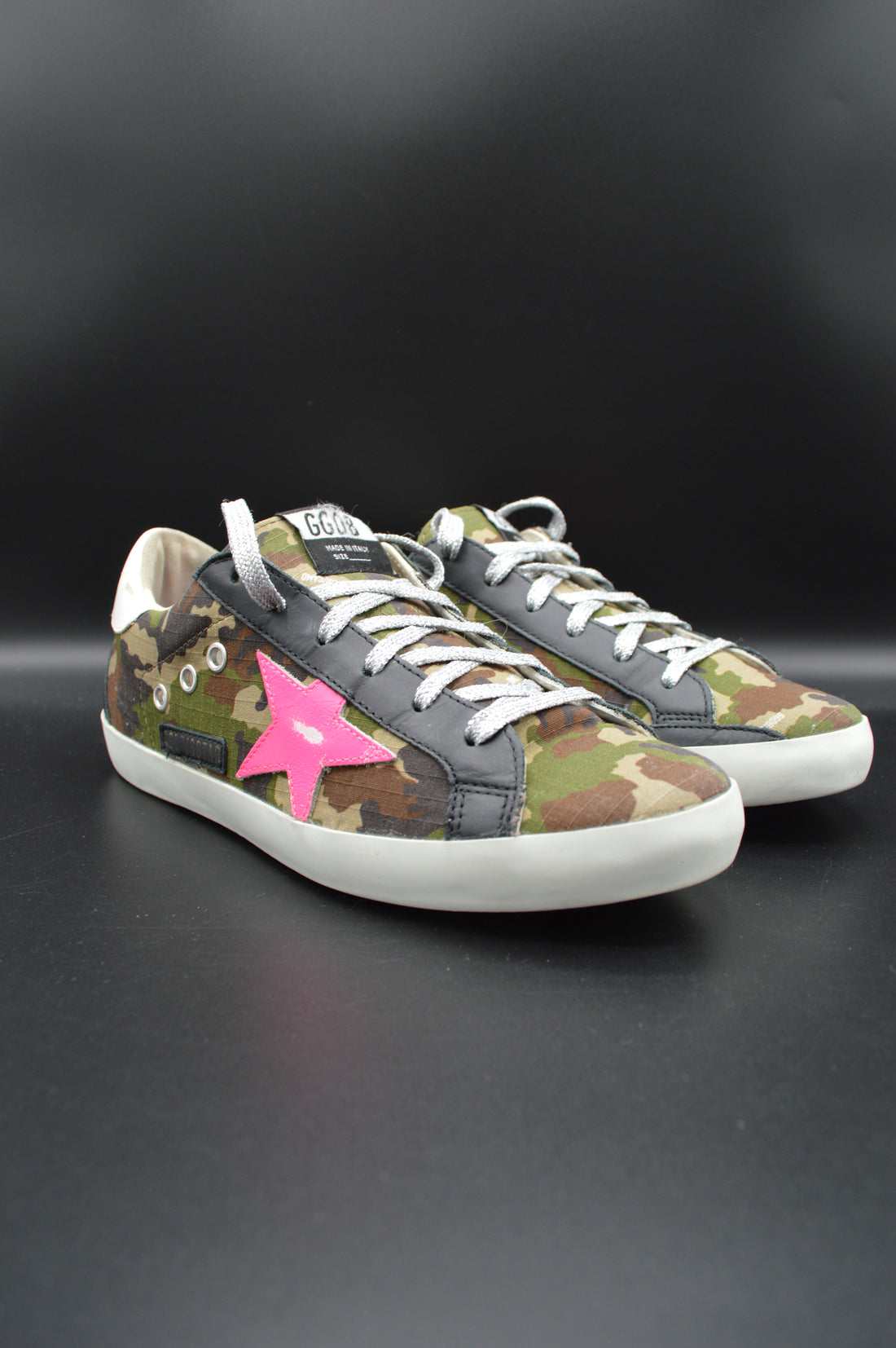 Golden Goose Superstar camouflage/fuschia - T38