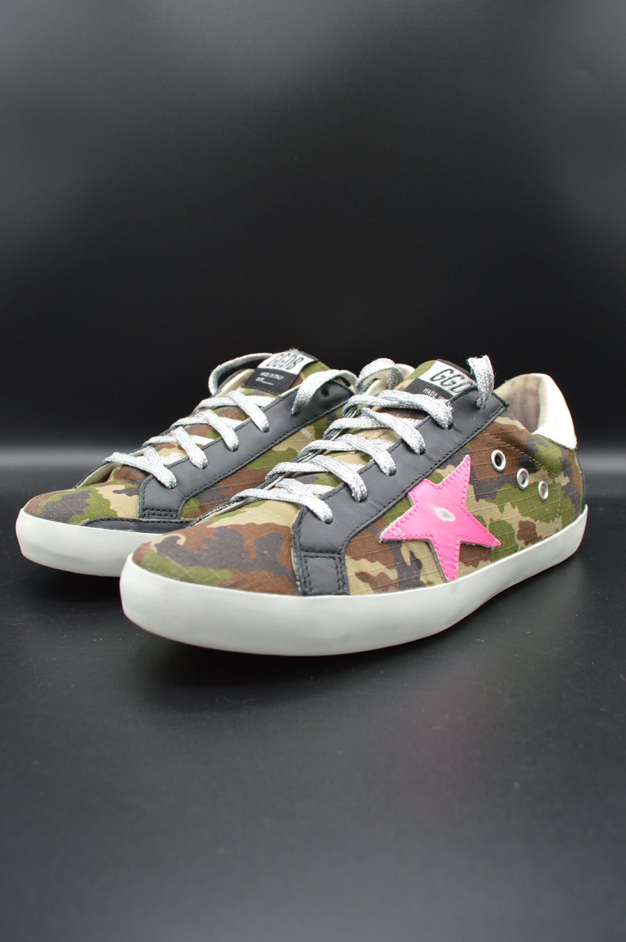 Golden Goose Superstar camouflage/fuschia - T38