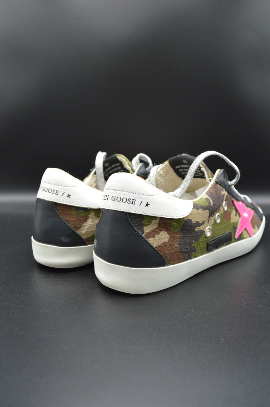 Golden Goose Superstar camouflage/fuschia - T38