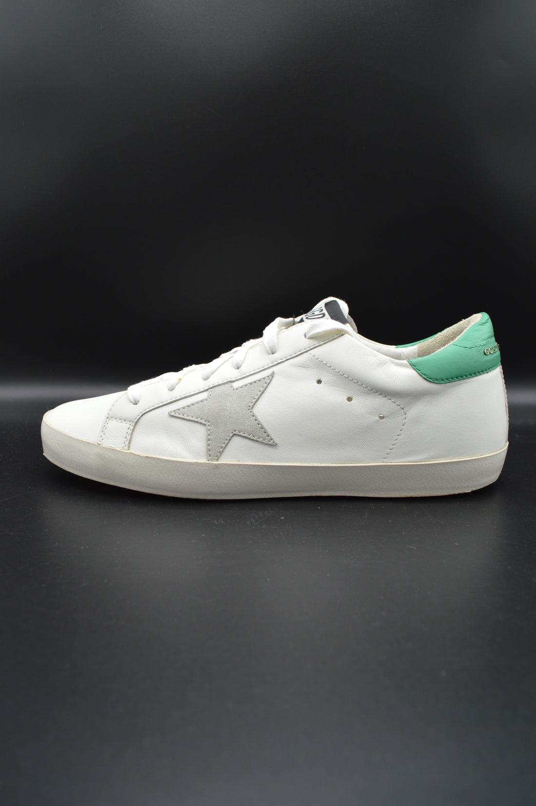 Golden Goose Superstar blanc/vert - T41