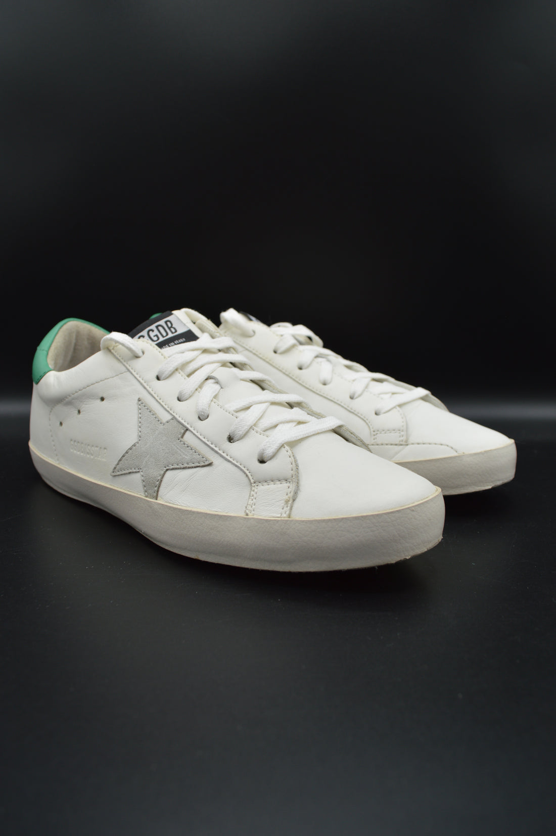 Golden Goose Superstar blanc/vert - T41