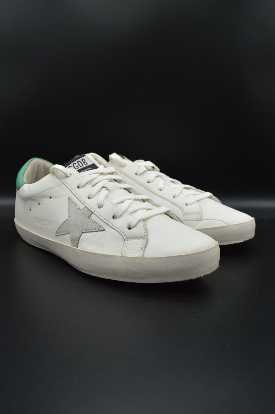 Golden Goose Superstar blanc/vert - T41
