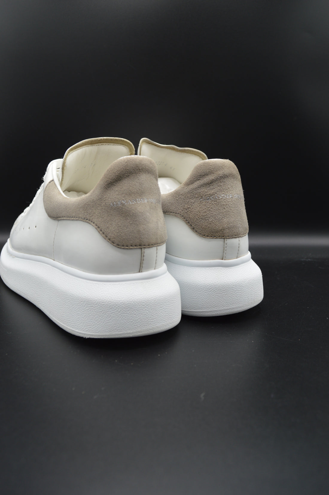 Alexander Mcqueen Oversize blanc/gris - T41