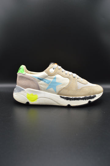 Golden Goose running sole gris/beige/bleu/vert - T38