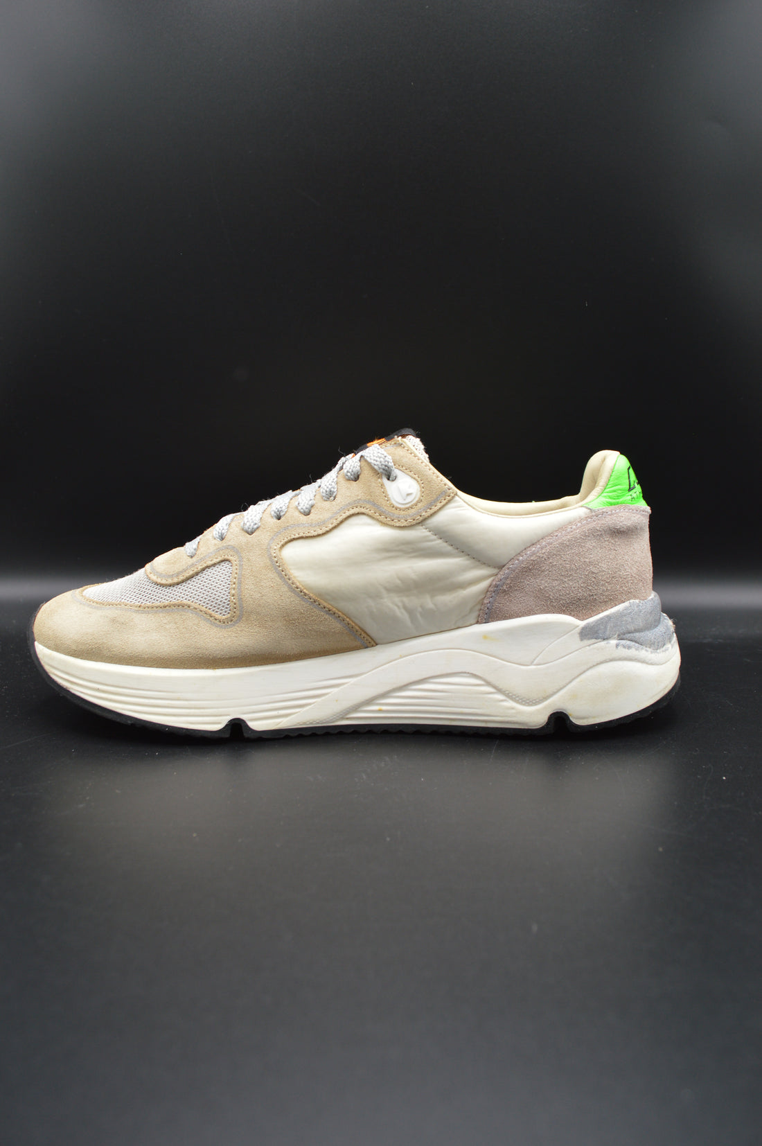 Golden Goose running sole gris/beige/bleu/vert - T38