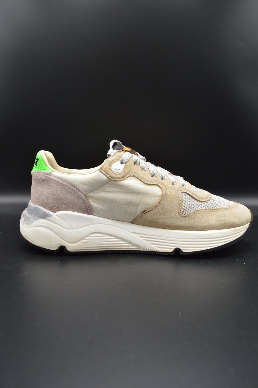 Golden Goose running sole gris/beige/bleu/vert - T38