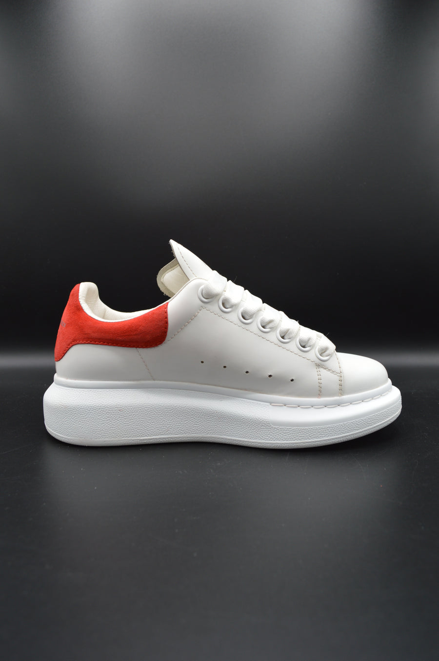 Alexander Mcqueen oversize blanc/rouge - T35