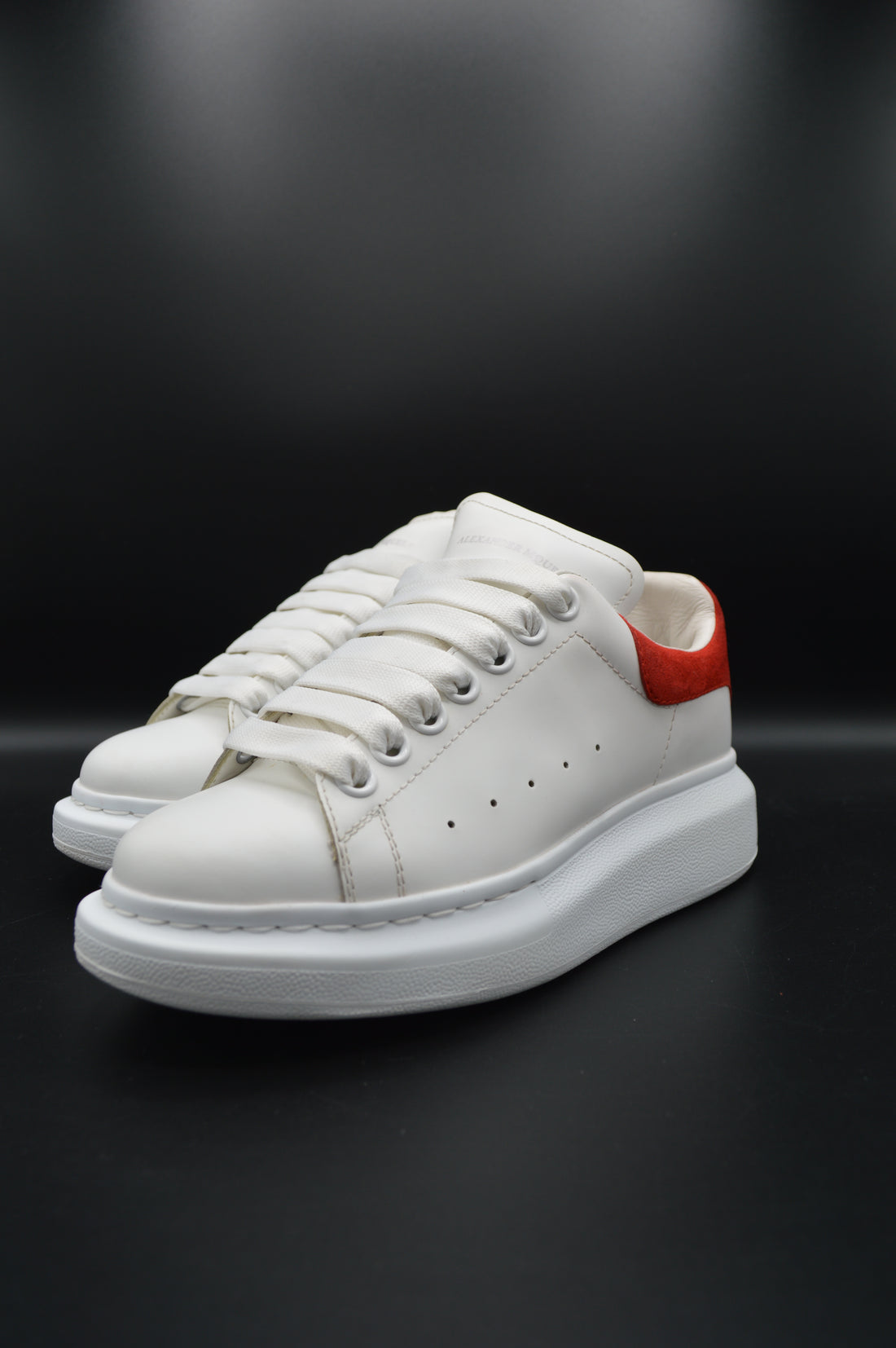 Alexander Mcqueen oversize blanc/rouge - T35
