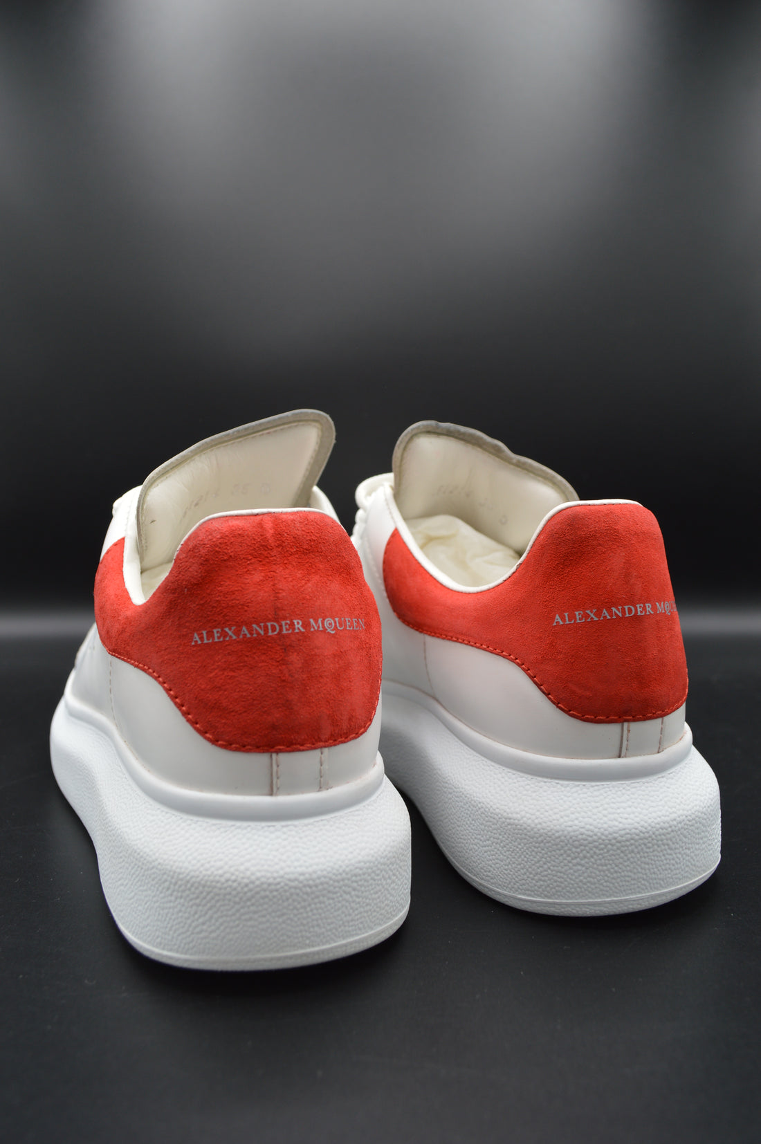 Alexander Mcqueen oversize blanc/rouge - T35