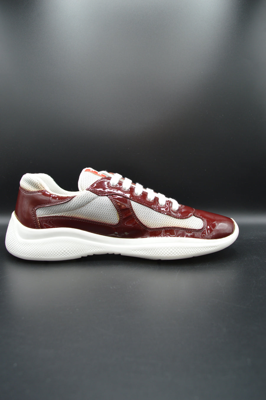 Prada America's cup gris/bordeaux/blanc - T42