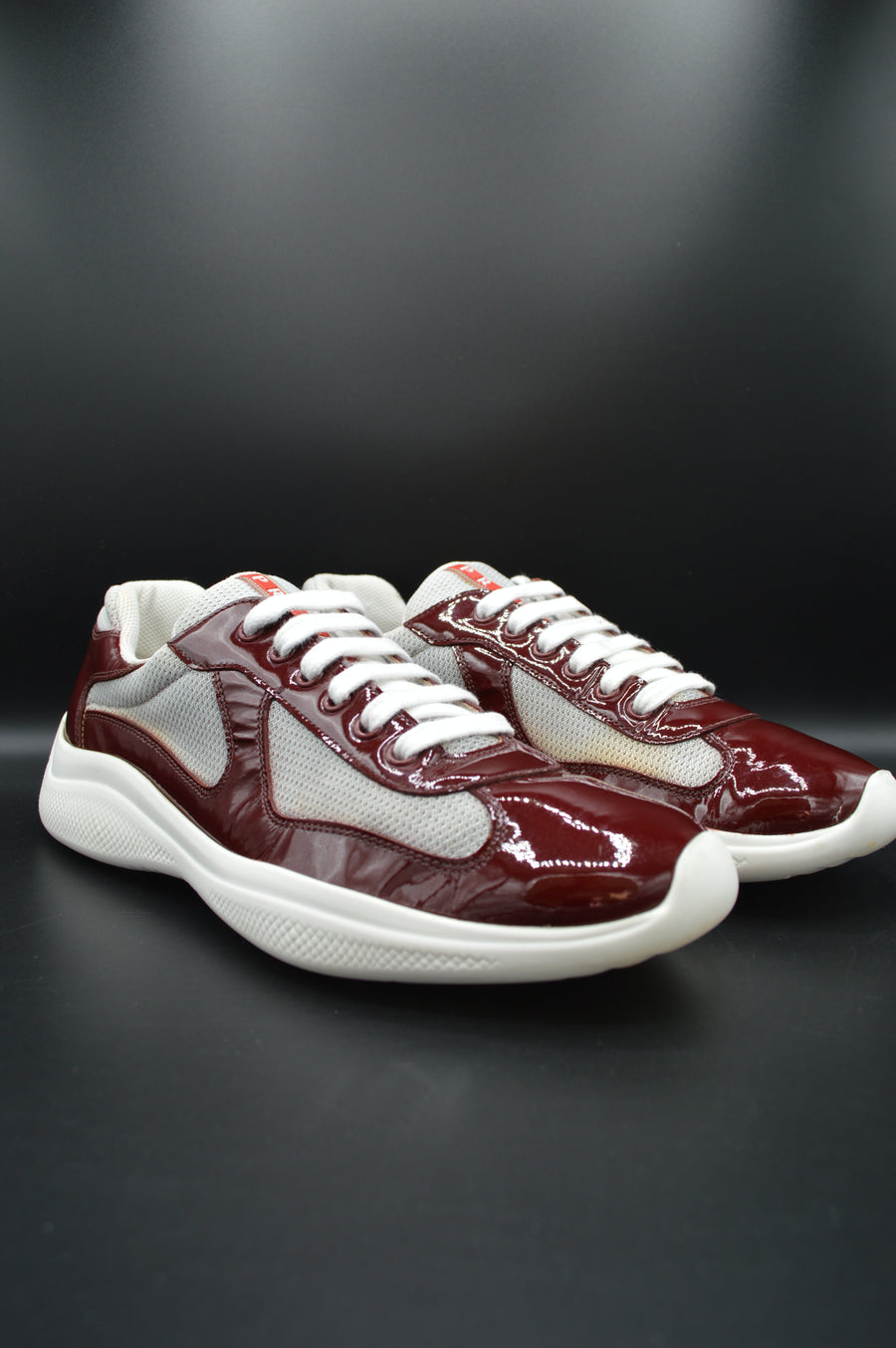 Prada America's cup gris/bordeaux/blanc - T42