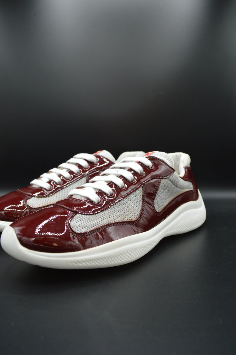 Prada America's cup gris/bordeaux/blanc - T42