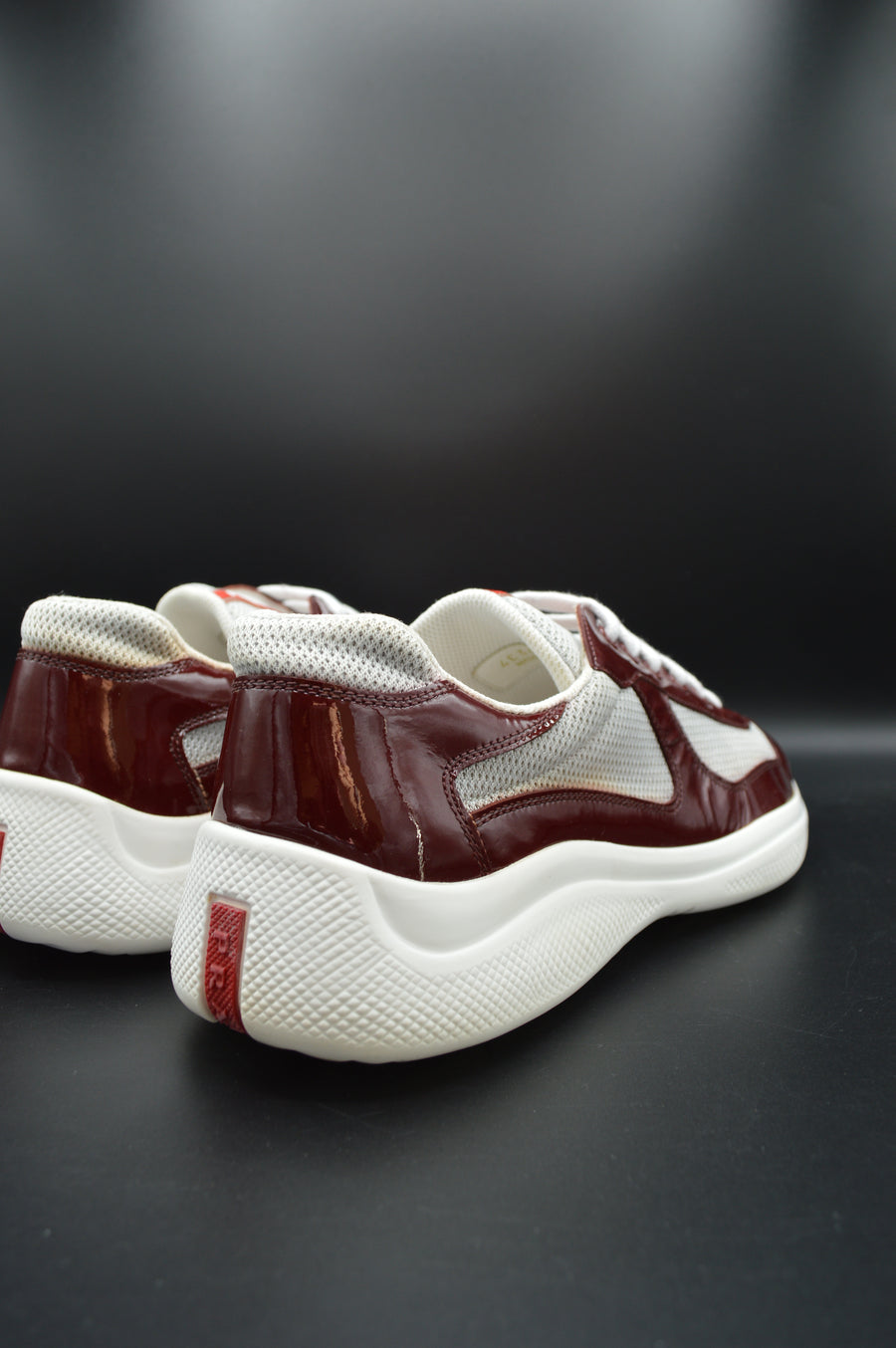 Prada America's cup gris/bordeaux/blanc - T42