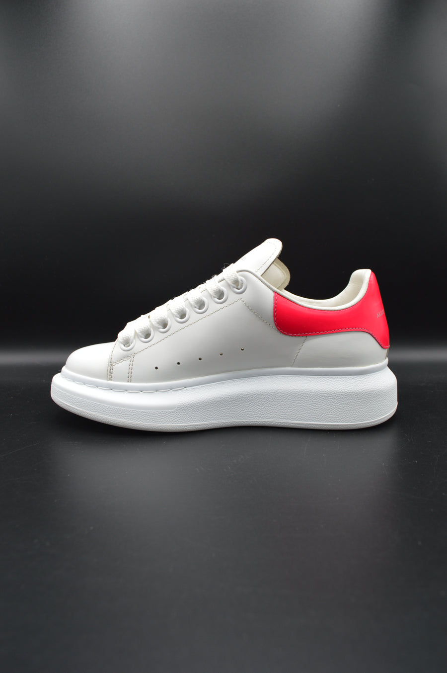 Alexander Mcqueen oversize blanc/rose - T35