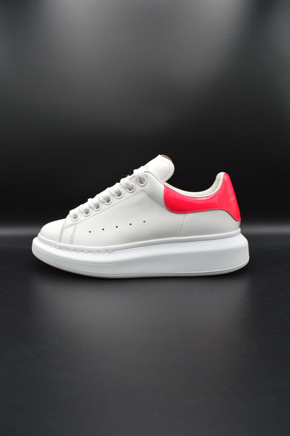 Alexander Mcqueen oversize blanc/rose - T35