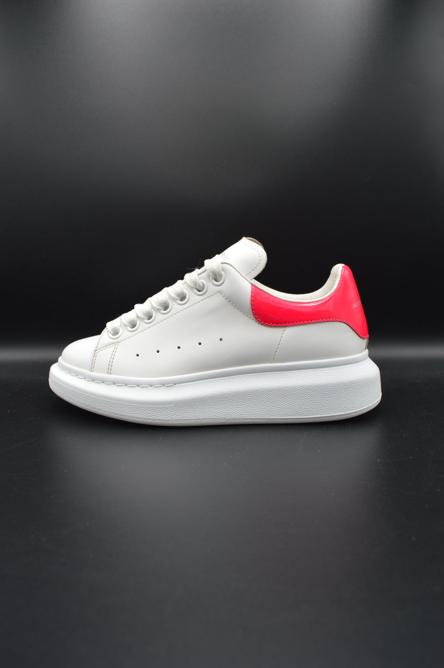 Alexander Mcqueen oversize blanc/rose - T35