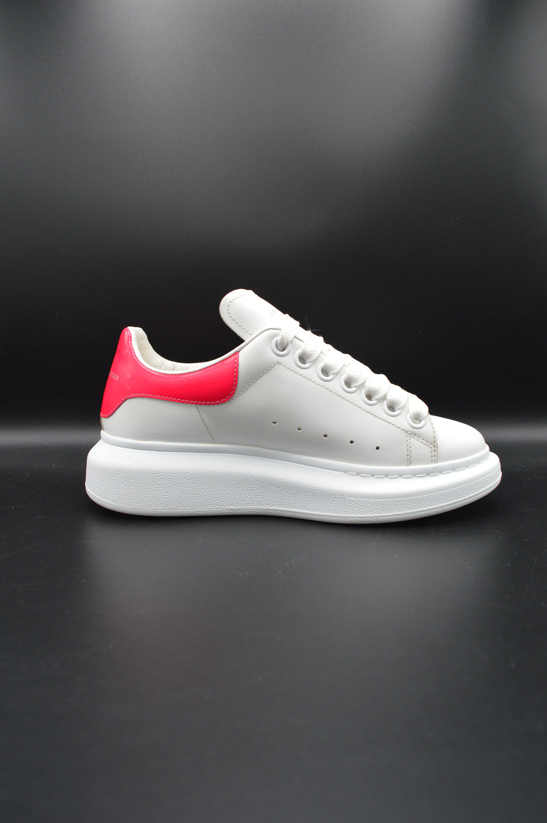 Alexander Mcqueen oversize blanc/rose - T35