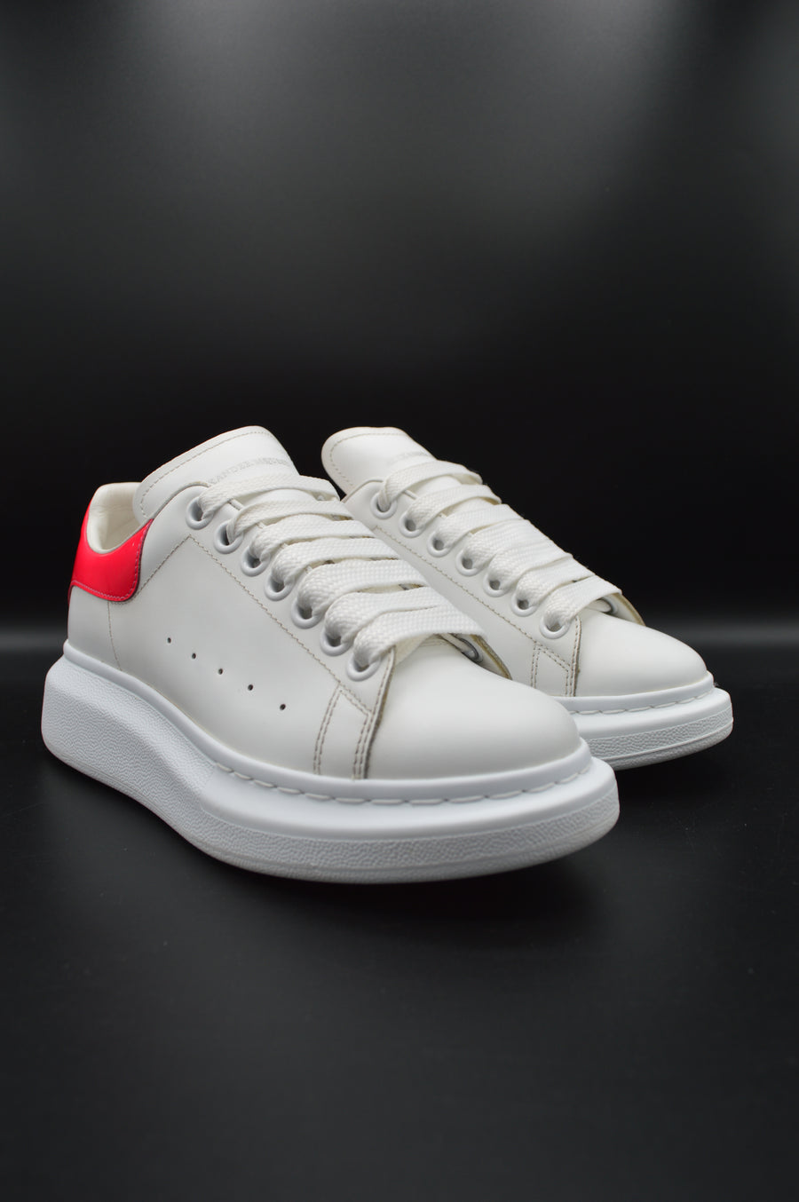 Alexander Mcqueen oversize blanc/rose - T35