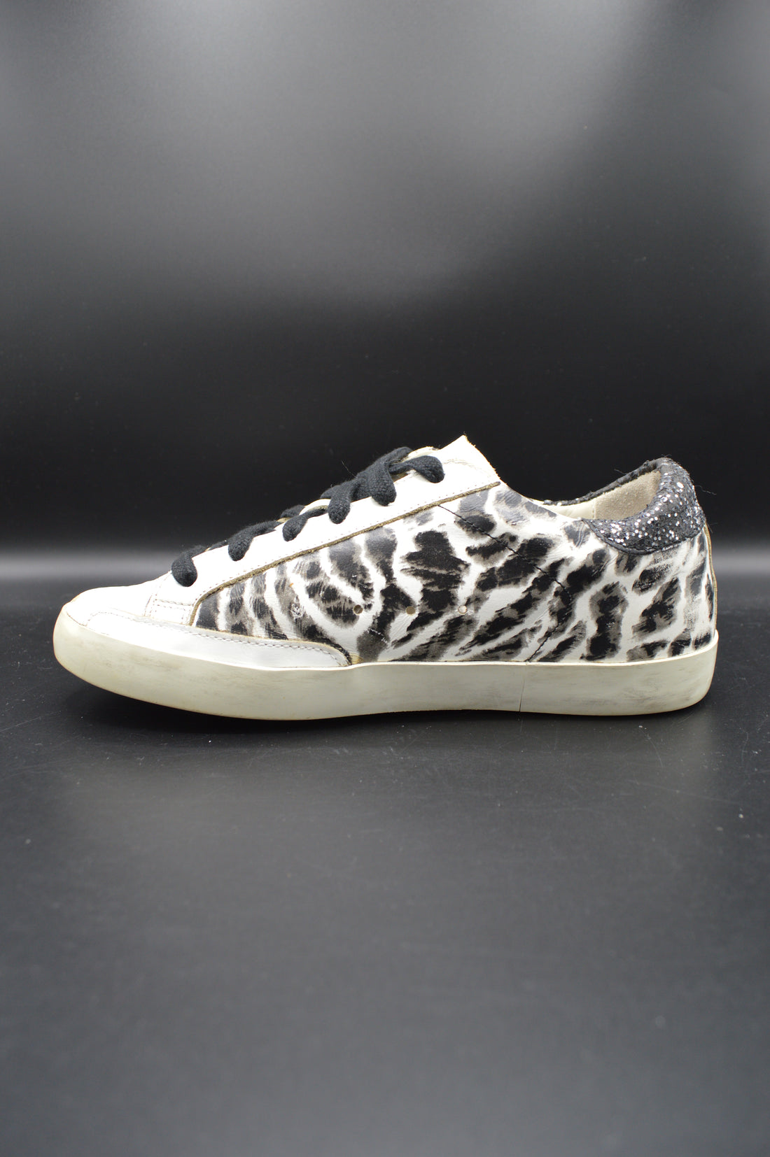 Golden Goose superstar blanc/motif noir - T38