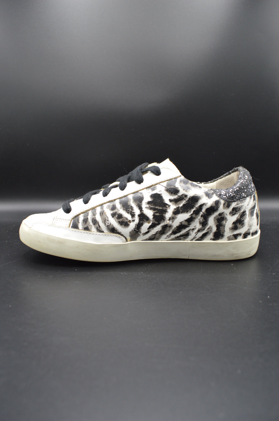 Golden Goose superstar blanc/motif noir - T38