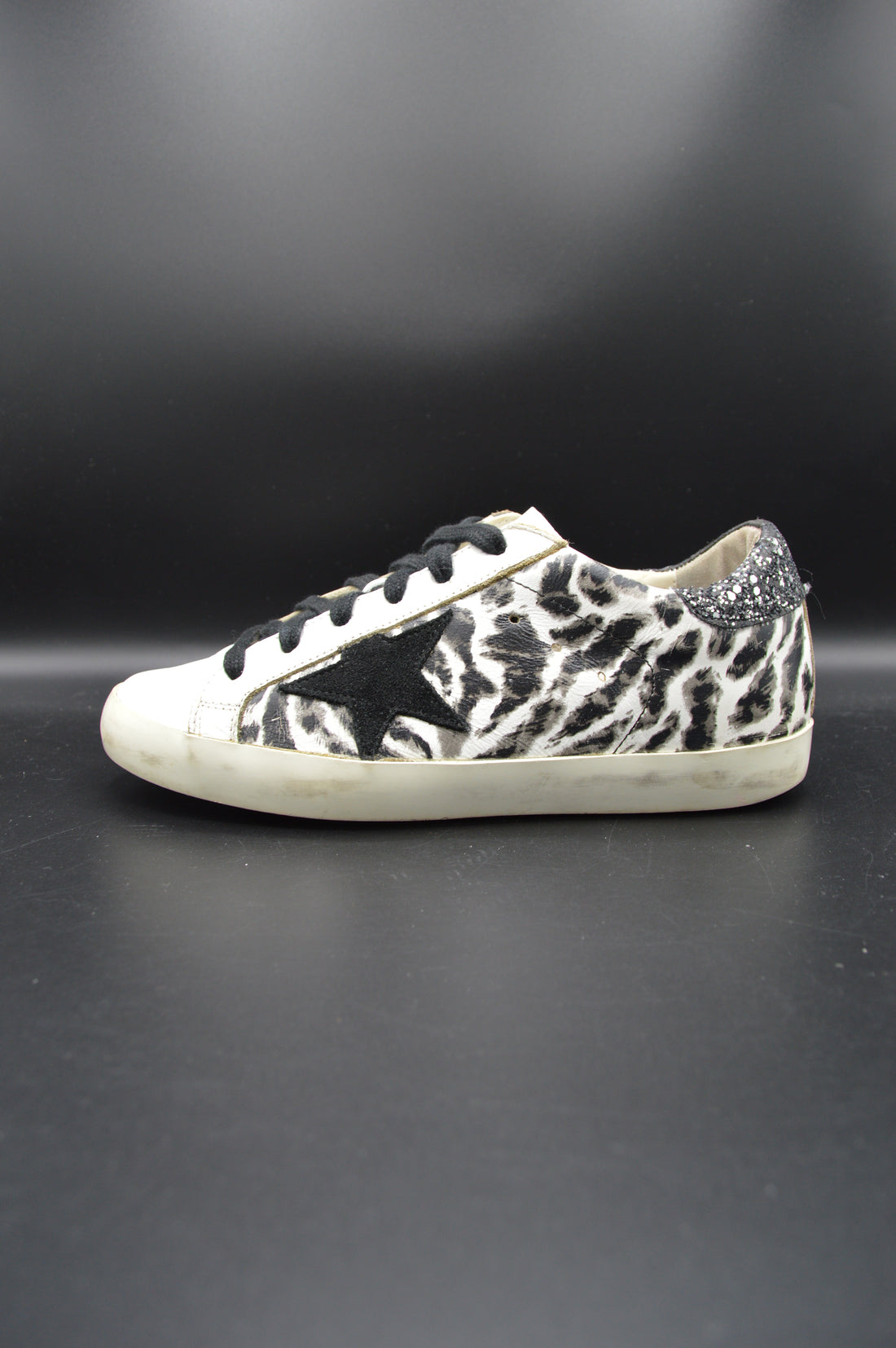 Golden Goose superstar blanc/motif noir - T38