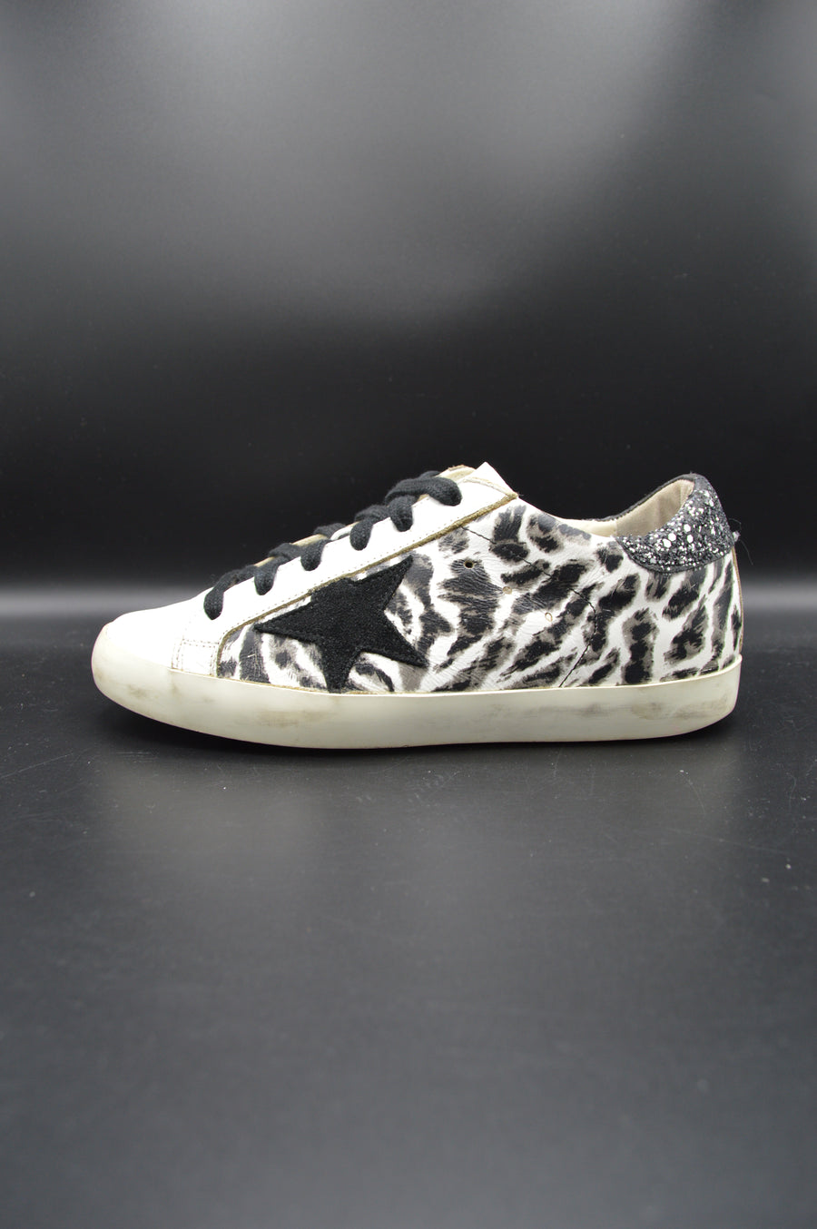 Golden Goose superstar blanc/motif noir - T38