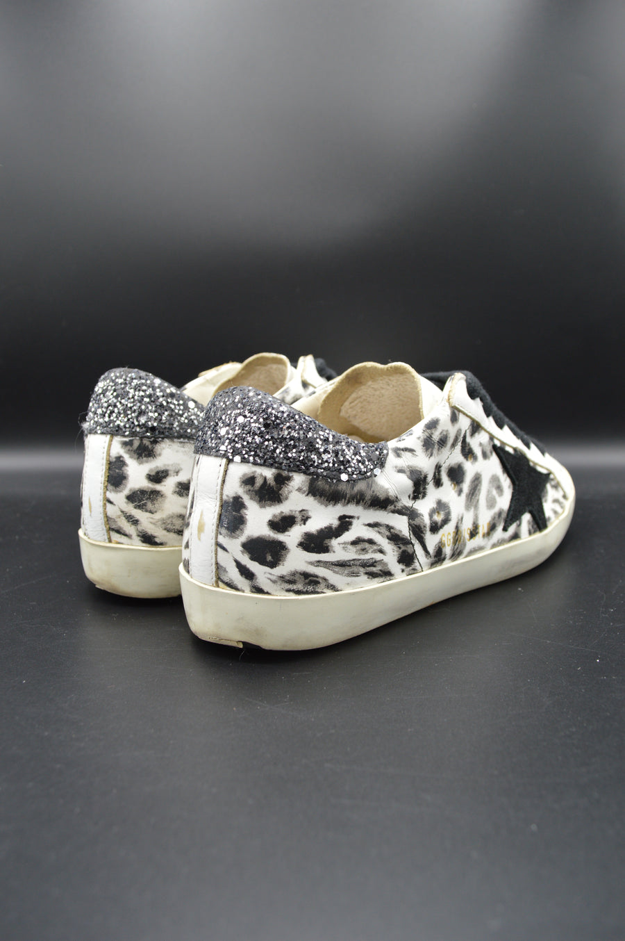 Golden Goose superstar blanc/motif noir - T38