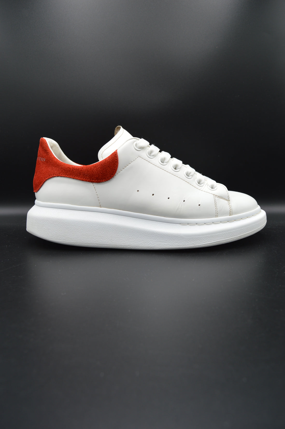 Alexander Mcqueen oversize blanc/rouge - T42,5