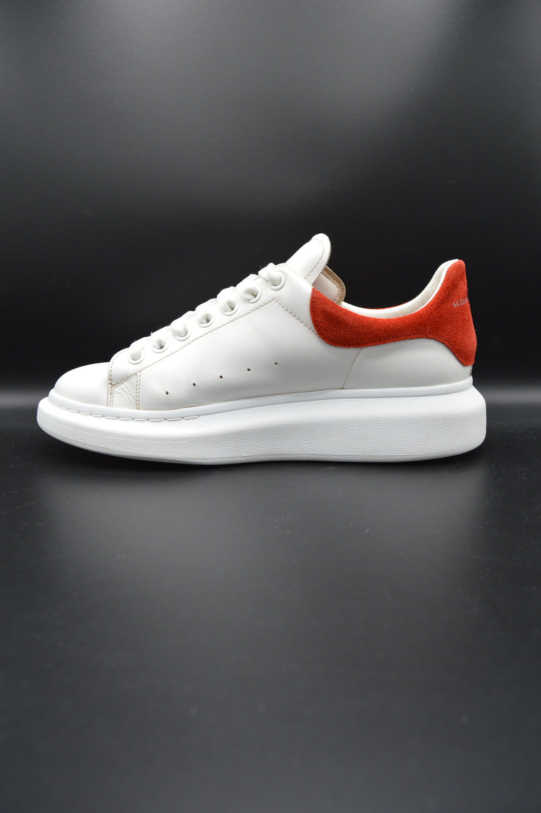 Alexander Mcqueen oversize blanc/rouge - T42,5