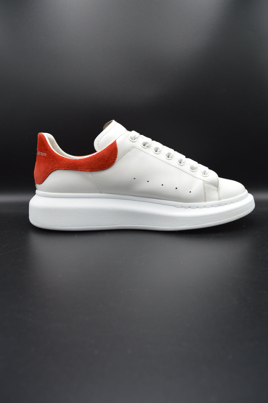 Alexander Mcqueen oversize blanc/rouge - T42,5