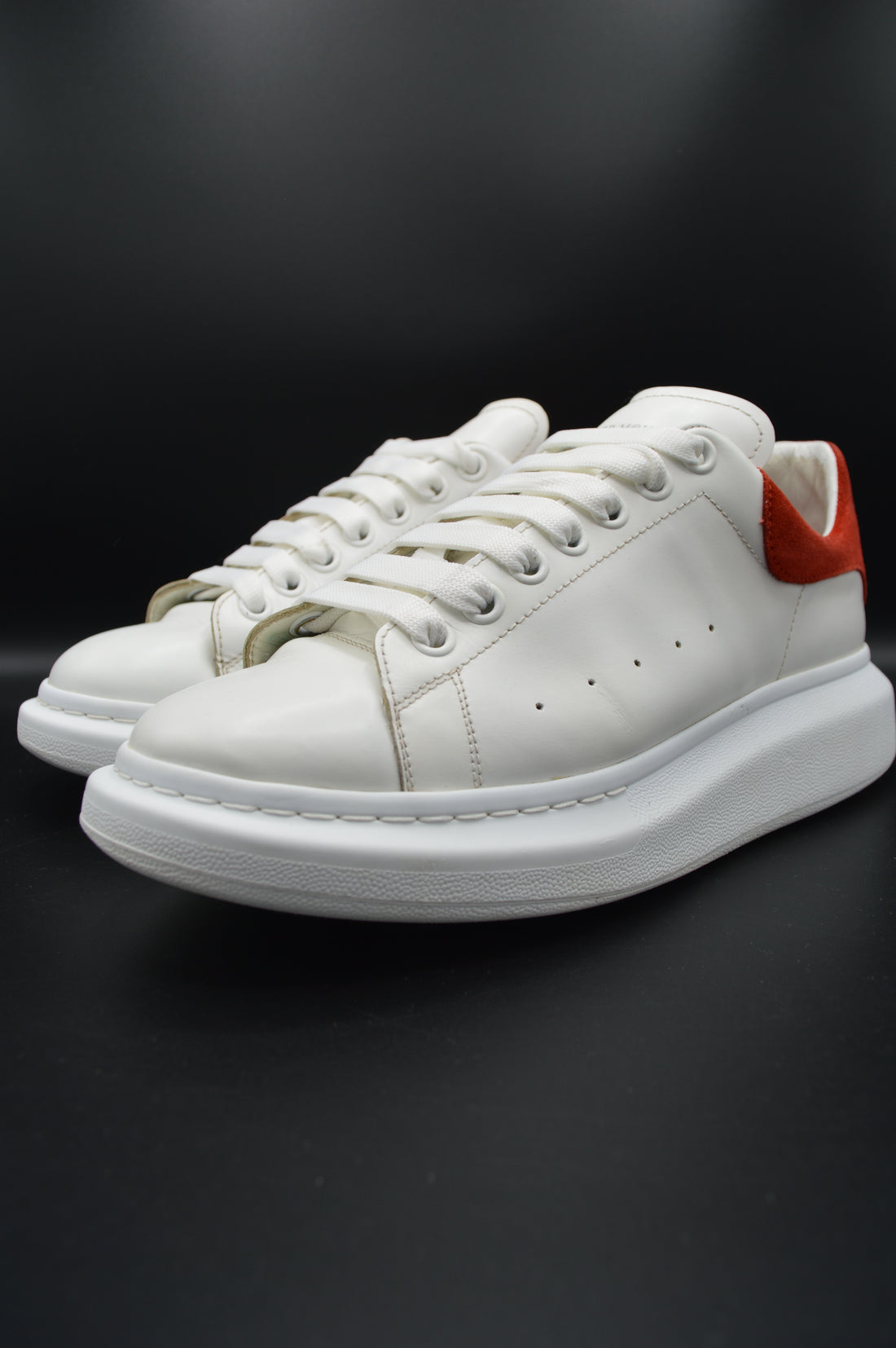 Alexander Mcqueen oversize blanc/rouge - T42,5