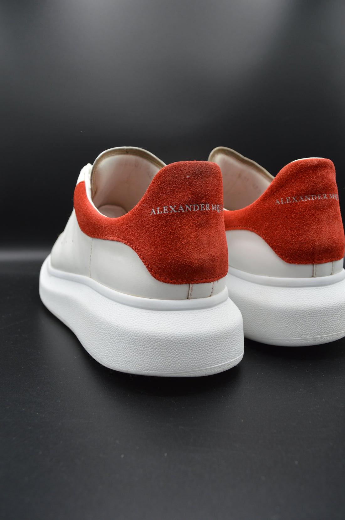 Alexander Mcqueen oversize blanc/rouge - T42,5