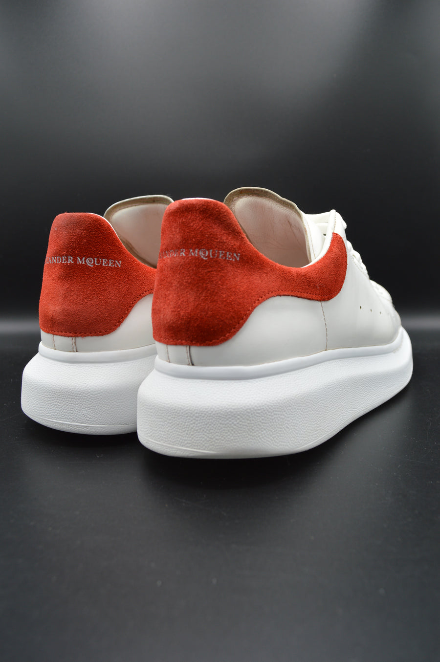 Alexander Mcqueen oversize blanc/rouge - T42,5