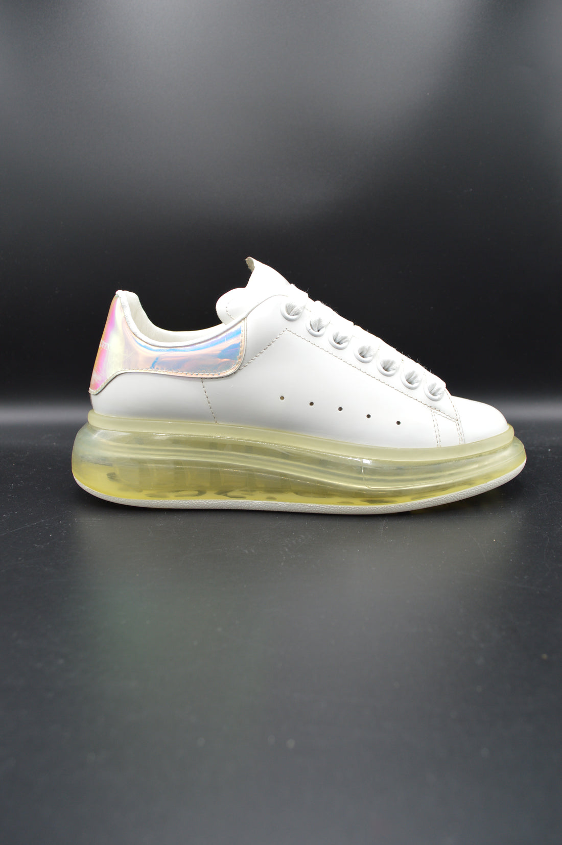 Alexander Mcqueen oversize blanc/irisé - T36