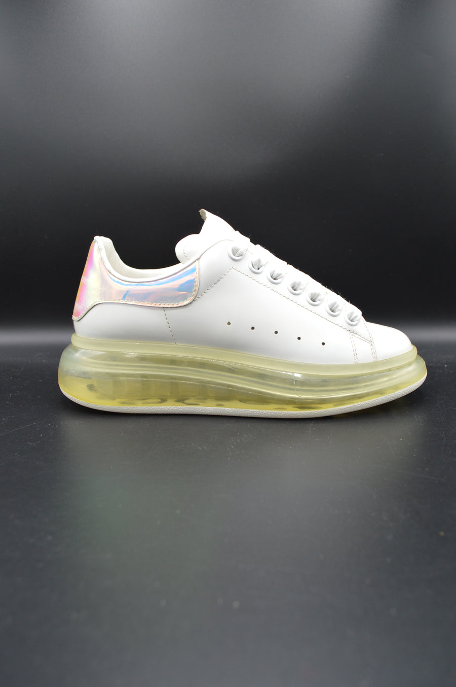 Alexander Mcqueen oversize blanc/irisé - T36